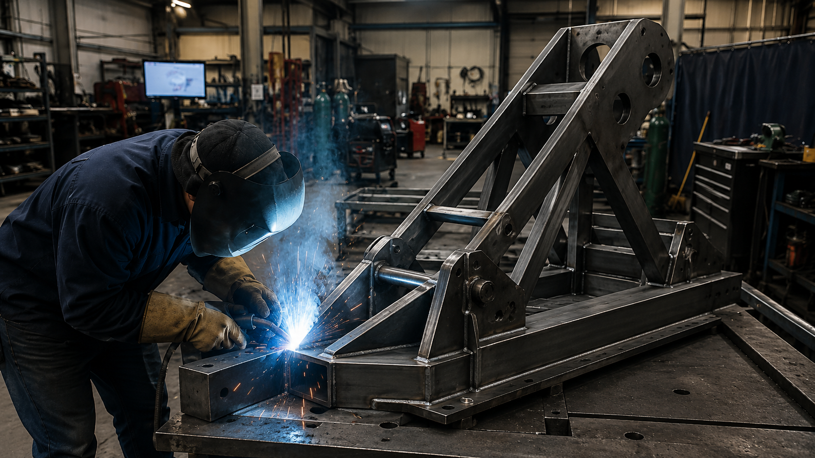 Manufacturing (mechanical engineering) — illustration